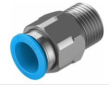 FESTO QS-1/2-16 153011 Push-in Fitting New✦Kd
