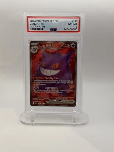 Gengar ex 193/162 SV05: Temporal Forces Holo PSA 8