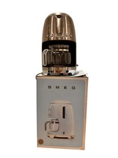 Smeg DCF02SSUK Drip Coffee Machine Digital Display, Reusable Filter, Stainless