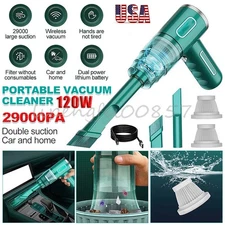 29000PA Cordless Hand Held Vacuum Cleaner Mini Portable Car Auto Home Wireless