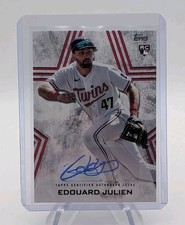 Edouard Julien 2023 Topps Update Series Baseball Stars Auto RC #BSA-EJ Twins