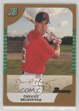 2005 Bowman Gold David Murphy #153 0h6x