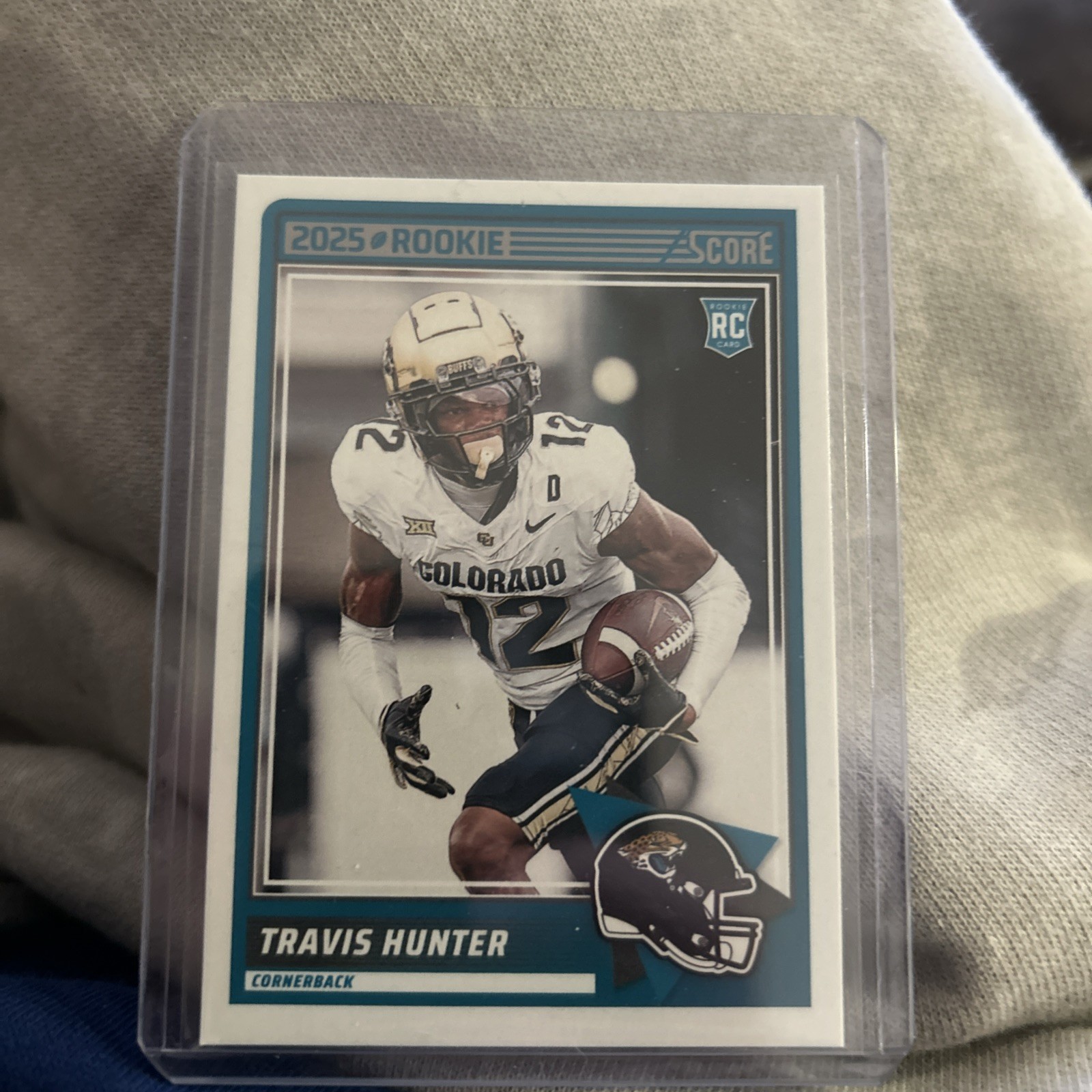 2025 Score - Rookies Travis Hunter #20 Scorecard (RC)