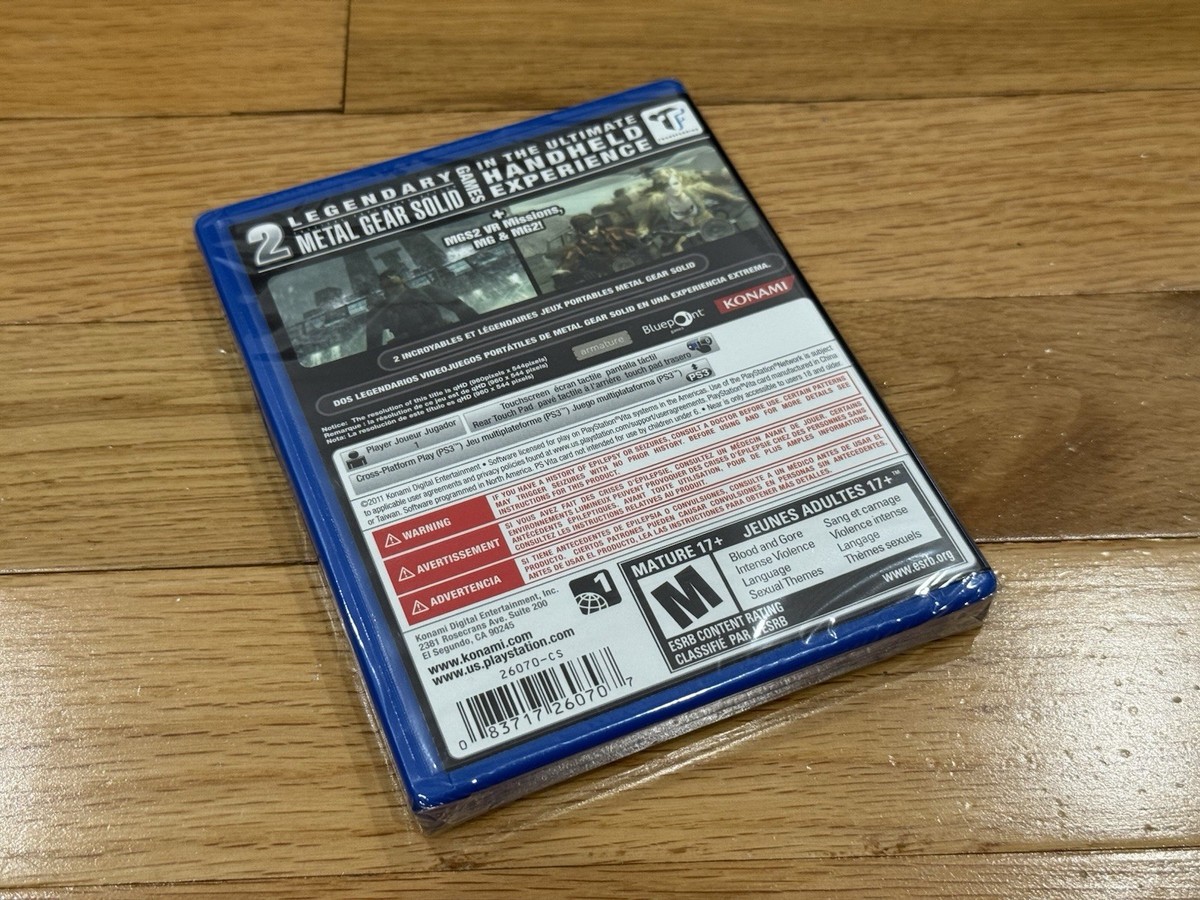 Buy Metal Gear Solid HD Collection (Sony PlayStation Vita, 2012