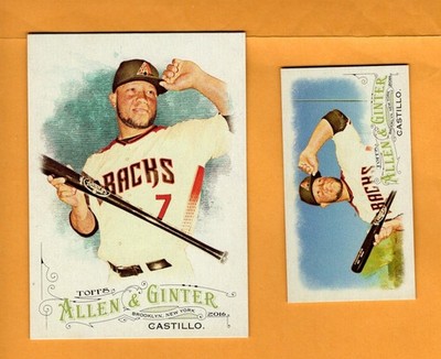 Welington Castillo lot of 2 SPs 2016 A & G Baseball UNLIMITED SHIPPING FOR $4.00