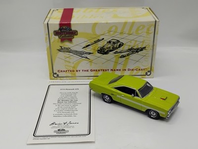 Matchbox Collectibles 1:43 Scale Lime Green 1970 Plymouth GTX | eBay