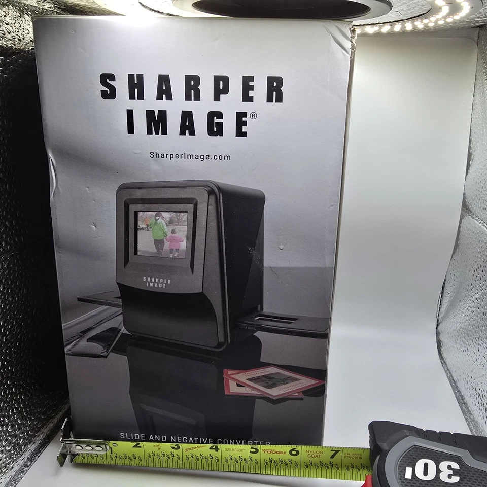Sharper Image Slide & Negative Converter #205369-01 USB 2.0 New with box & Instr - Image 4 of 4