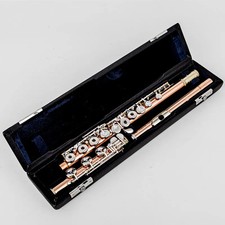 Phosphor bronze Flute Professional Opening C Key 17 Hole Flute Instruments