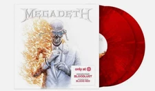 Megadeth 2026 Self Titled Limited Blood Red  Vinyl 2LP + Extra Track Preorder