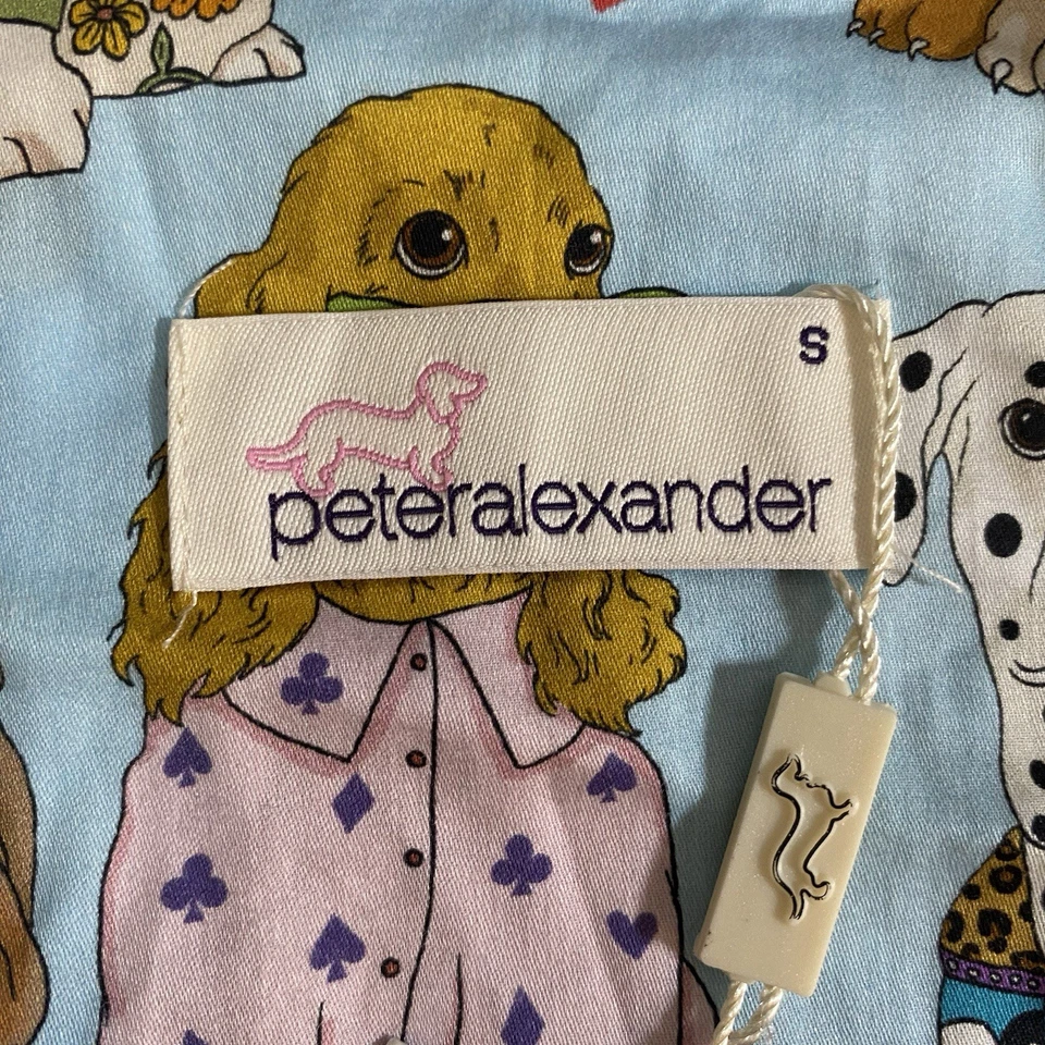 Top de pijama Karen Mabon x Peter Alexander pequeño **SOLO SUPERIOR** algodón para amantes de los perros Foto 3 de 4