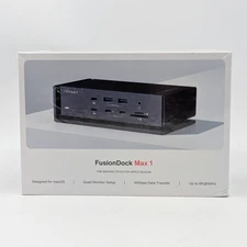 iVANKY FusionDock Max 1 USB-C Docking Station | 96W, 40Gbps For MacOS | VCD10