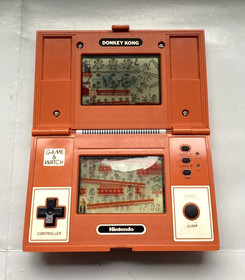 Vintage 1982 GAME & WATCH -DONKEY KONG DK-52 - LCD Game (Very Good Condition)