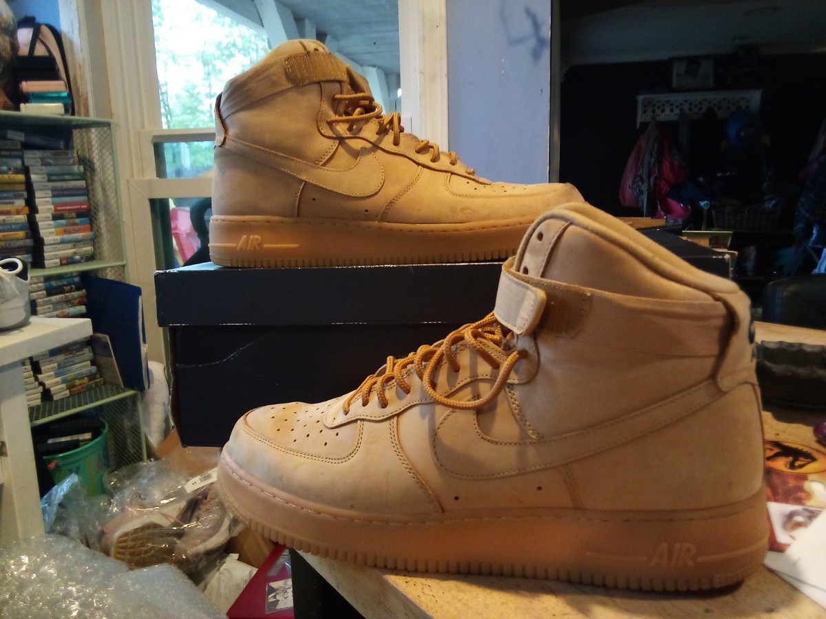 Size 12.5 - Nike Air Force 1 '07 LV8 WB High Flax for sale online