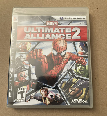 Marvel: Ultimate Alliance 2 (PlayStation 3, 2009)