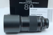 Fujifilm Fuji XF 80mm f/2.8 Lens, Macro, Open Box, 26-month full CPS Warranty