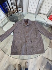 Vintage Pendleton Wool Tweed Coat Sz 56 3xl
