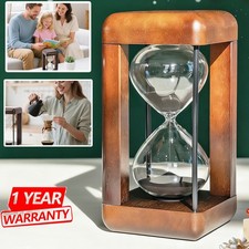 Sanduhr 60 Minuten Holz - Dekorativer Zeitmes...
