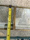 JULES 4" X 4" FRAME self-standing brass frame with glass display NEW IN BOX — photo 7