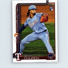 2025 Topps Update Marc Church Rookie #US227 Texas Rangers