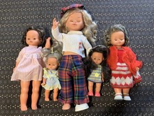 Lot 5 Poupées Gege BT7 BJ9 et BV5B Minifon 