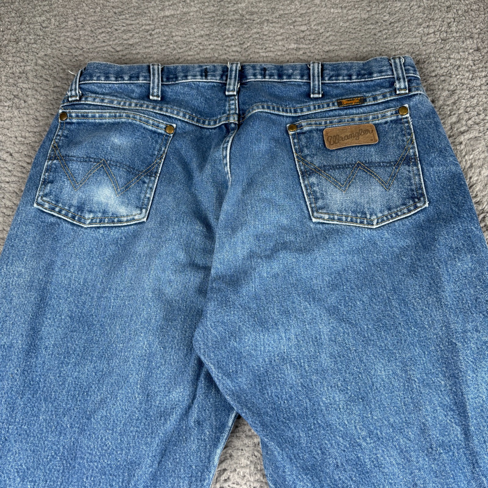 Mens 36x31 Blue Cowboy Cut Denim George Strait Western 13mgs