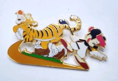 Nike & Disney 2000 Tiger Woods Grand Slam  Commerative Pin Tigger Mickey Rare