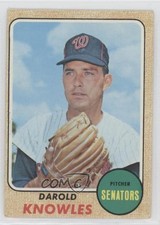1968 Topps High # Darold Knowles #483 3a7