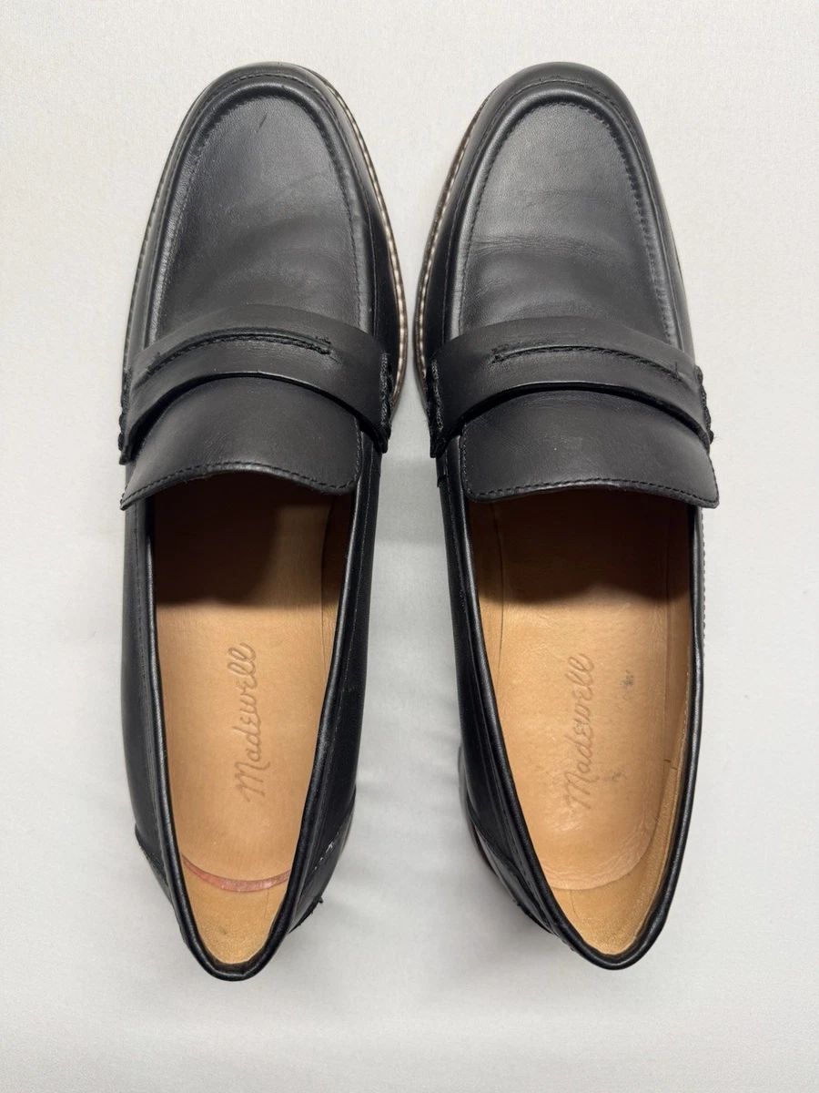 Mules Loafers MADEWELL Dana En Cuir Verni Noir - Taille 6M US (36 EU) - Occasion