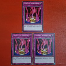 Yugioh Verfluchtes Siegel des Verbotenen Zaubers OP08-DE025 Playset