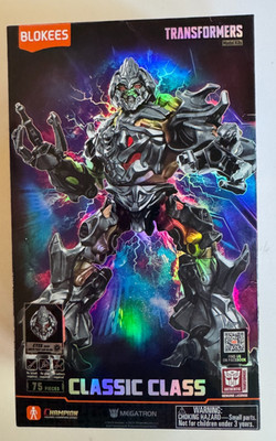 Blokees Transformers Classic Class 10 Megatron Buildable NEW    FREE SHIPPING
