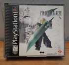 Final Fantasy VII (PlayStation 1, 1997) Black Label Complete Tested Working 90's