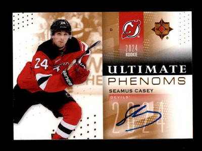 #ad #ad SEAMUS CASEY 2024 25 UD ULTIMATE COLLECTION COPPER PHENOMS AUTOGRAPH AUTO BF9529 $24.99