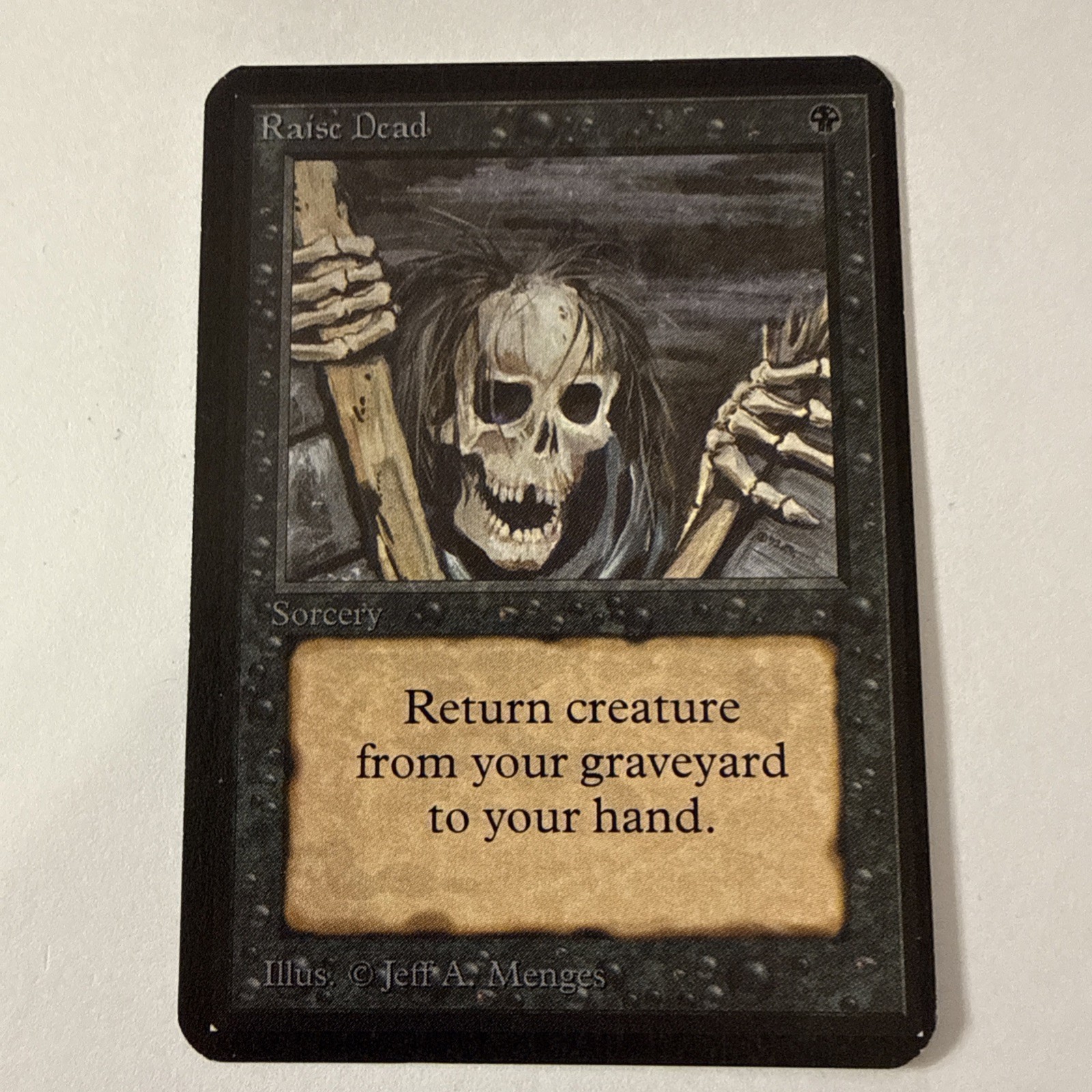 MTG: Raise Dead -Alpha 1st Edition - Magic the Gathering -LP+- Free Shipping