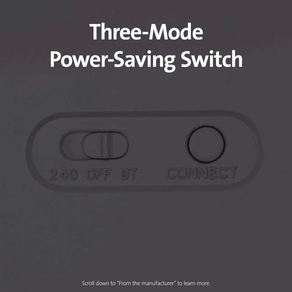 Kensington Pro Fit Ergo Wireless Keyboard, QWERTY keyboard layout, Dual 2.4 GHz  - Image 2 of 4