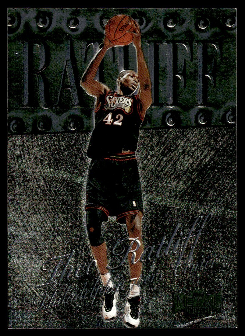 1998-99 Metal Universe Theo Ratliff Philadelphia 76ers #40