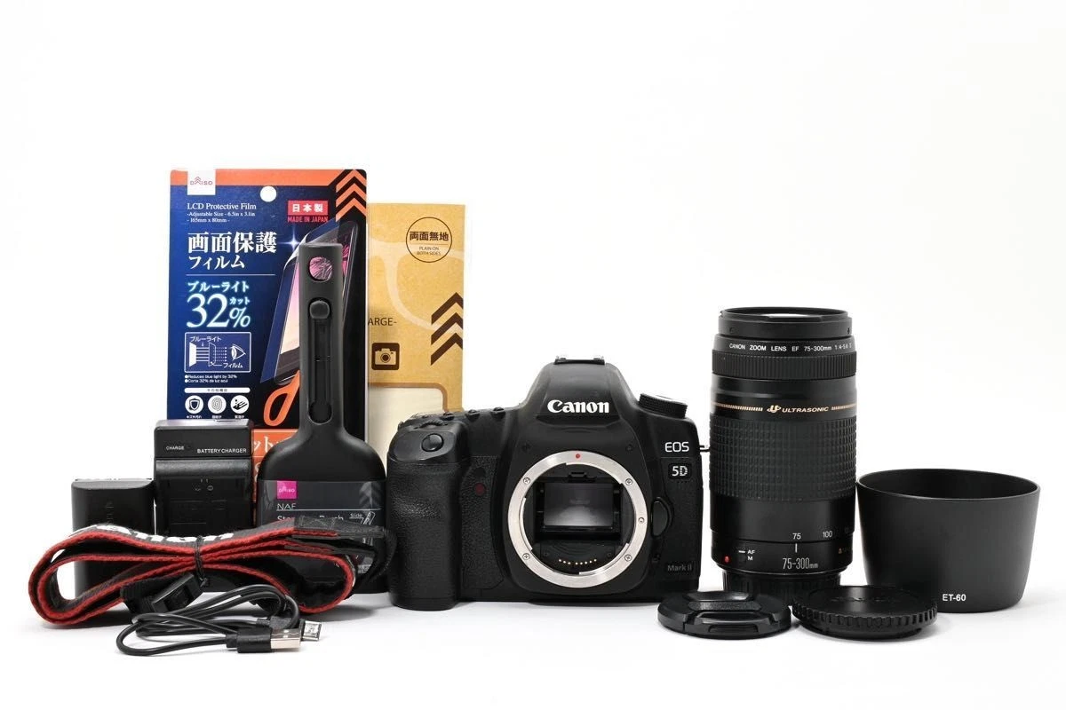 デジタルカメラ Canon EOS 5D mark II /Canon EF 75-300mm Canon EOS 5D Mark II Digital Cameras for Sale | Shop New & Used