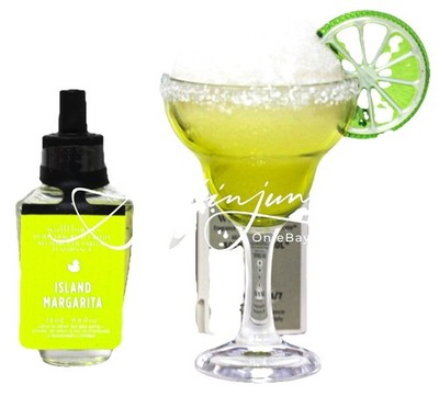 Bath & Body Works Island Margarita Lime Cocktail Drink Wallflower Plug Light Up