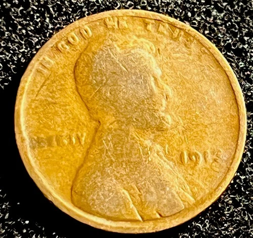 1913 Lincoln Wheat Cent - 113 Year Old Estate Penny - Good Condition JC 93