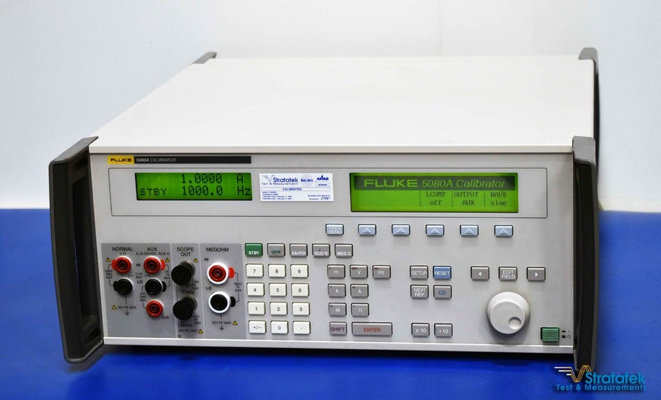Fluke 5080A High Compliance Calibrator 1020V 20.5A ISO 17025 ...