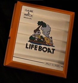 NINTENDO GAME & WATCH LIFEBOAT  vintage retro collectors classic toy video games