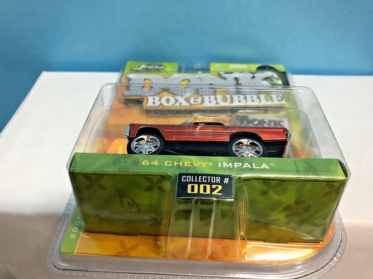 Jada Donk Box & Bubble 1:64 '64 Chevy Impala Collector #002