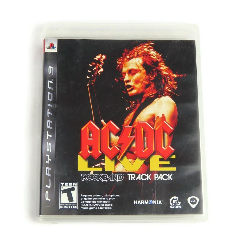 AC/DC Live: Rock Band Track Pack (Sony PlayStation 3, 2008)