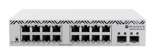 Mikrotik Cloud Smart Switch 318-16G-2S+IN con SwitchOS Dual 10G SFP+ Uplink - Foto 3 di 3