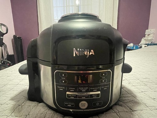 Ninja Foodi OS101 9-in-1 Pressure Cooker Air Fryer 5 Quart, Stainless Steel