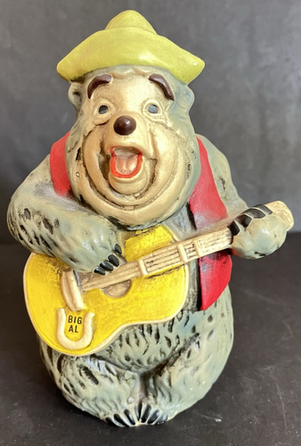 Big Al Country Bear Jamboree Keramik Bank Walt Disney World Productions Vintage
