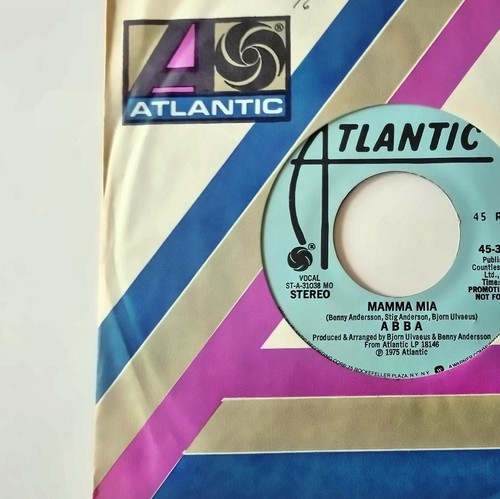 ABBA - Mamma mia 7'' Vinyl US PROMO Mono/ Stereo - Picture 2 of 5