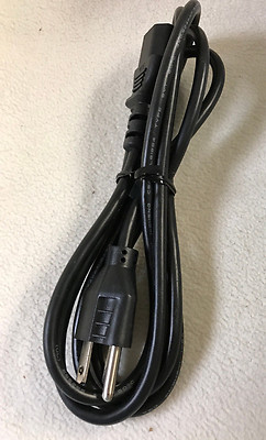 NEW VCOM 6  US Power Cable 6 Foot 3-Prong Power Cord VC-POW/UL6 SVT NEMA 5-15P