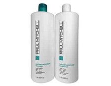 Paul Mitchell Instant Moisture Shampoo and Conditioner 33.8 oz Duo