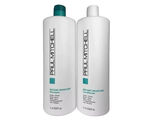 Paul Mitchell Instant Moisture Shampoo and Conditioner 33.8 oz Duo