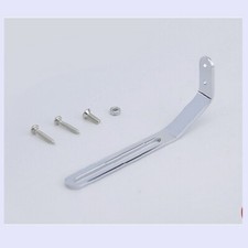 2X Universal Metall Schlagbrett Halterung Stütze Hohl Gitarre Kratzfest Silber